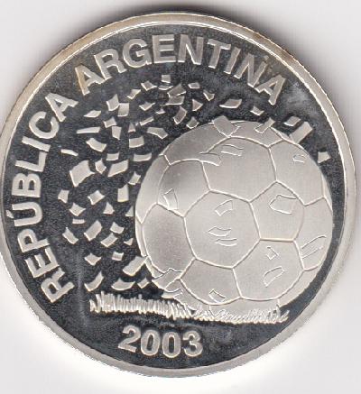 Beschrijving: 5 Pesos FIFA WORLD CUP SOCCER 2006